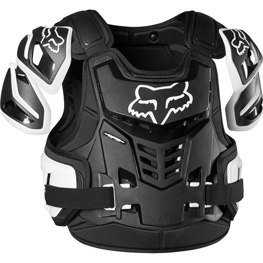 Fox Racing Raptor Vest - CE - Black/White