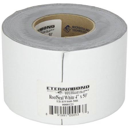 4 inch White Eternabond Roof Leak Repair Tape Patch Seal, Size 40