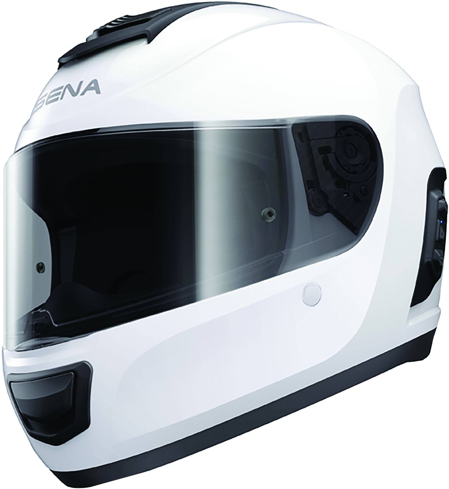 Sena Momentum Lite Full Face Helmet / White White / Xs