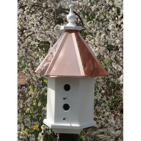 Estate 26 in x 15 in x 15 in Birdhouse Wooden Expression Birdhouses Color Bright