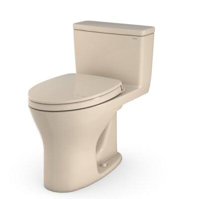 Toto MS856124CEMG#03 1.28 GPF Elongated Two-Piece Toilet with Tornado Flush (Seat Included) Finish Sedona Beige