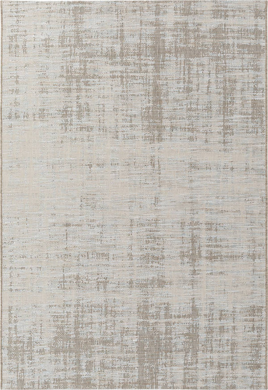 Surya STZ6014-1616 18 in. Santa Cruz Area Rug Camel Beige Sky Blue