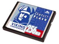 CF256M Viking 256MB CompactFlash (CF) Memory Card for Yashica KC-350