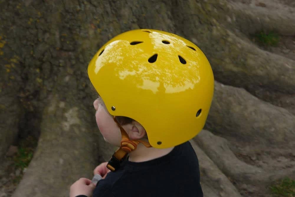 Starling Helmet Yellow - Accessories - Bobbin Bikes for Adults Children / Yellow / S/M