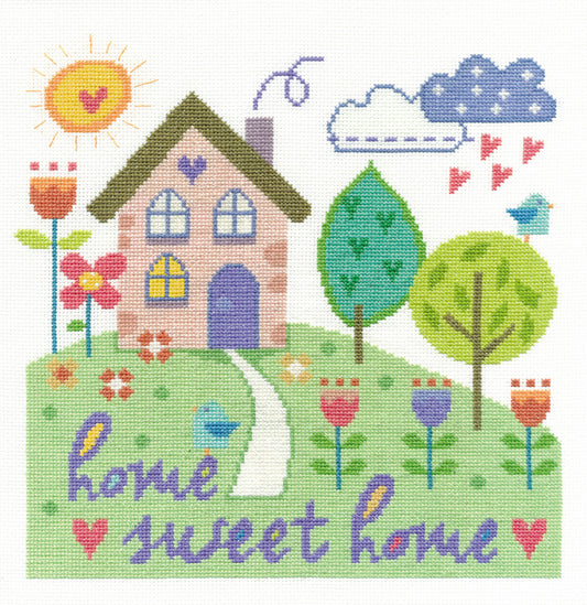 DMC Cross Stitch Kit Home Sweet Home