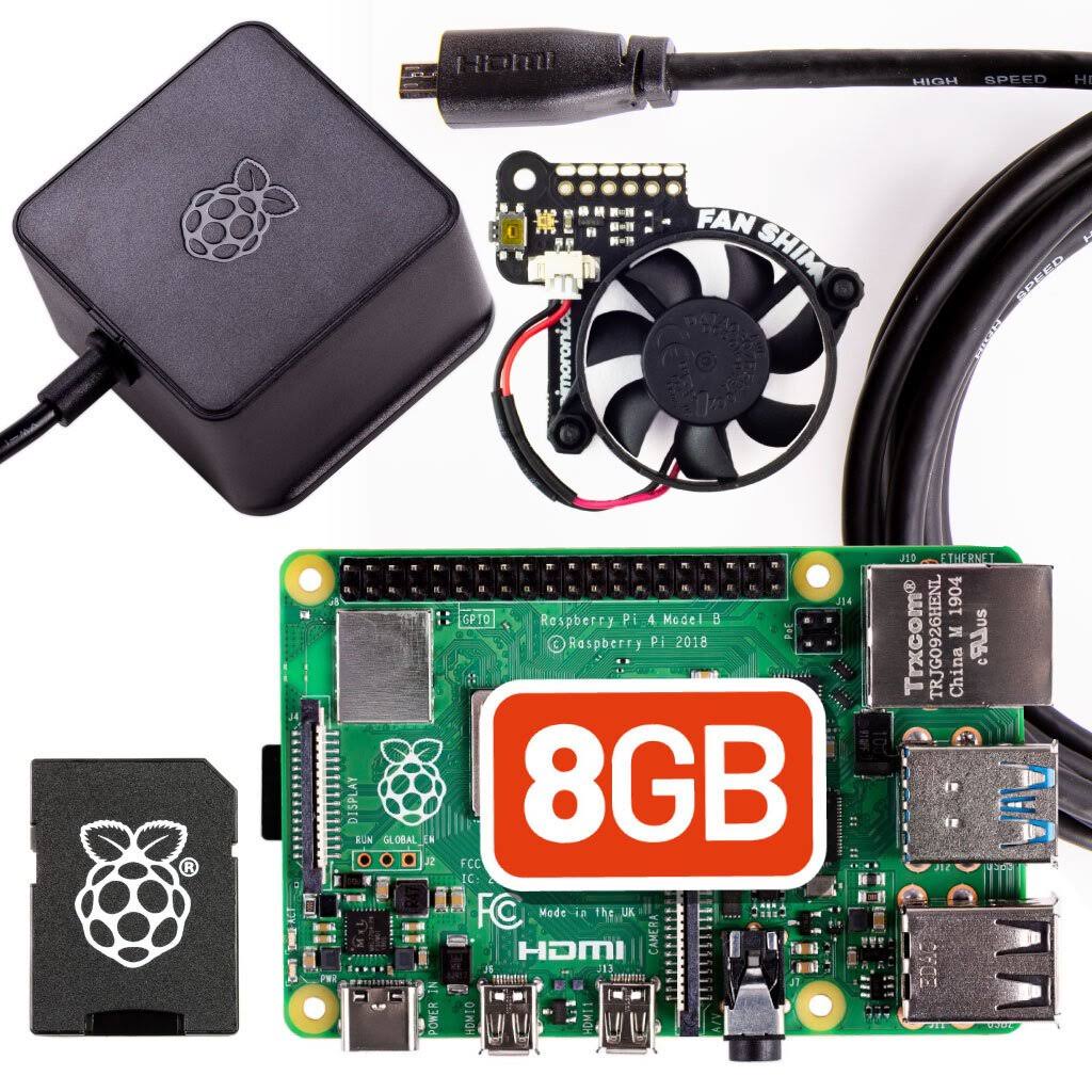 Raspberry Pi 4 8GB Amazebundle - Australian PIM516