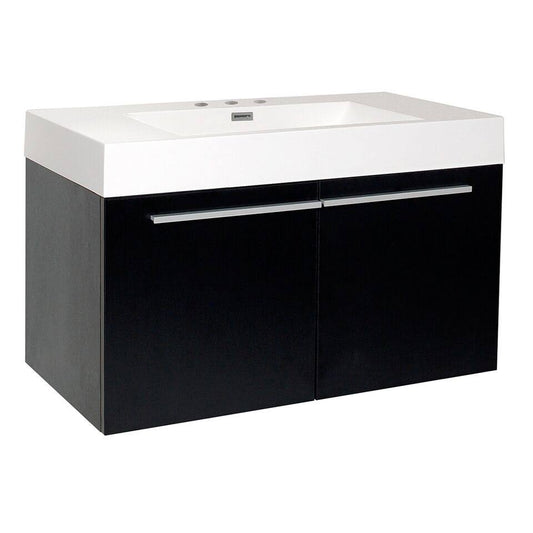 Virtu USA Winterfell 36-in Gray Bathroom Vanity Cabinet | ES-30036-CAB-GR