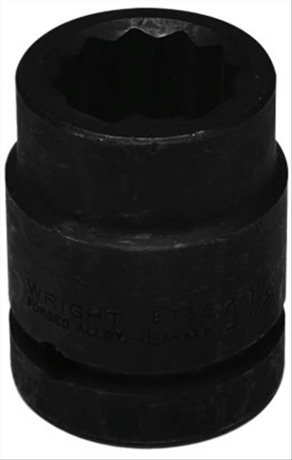 Wright Tool 8728 1-Inch Drive 7/8-Inch 12 Point Impact Socket