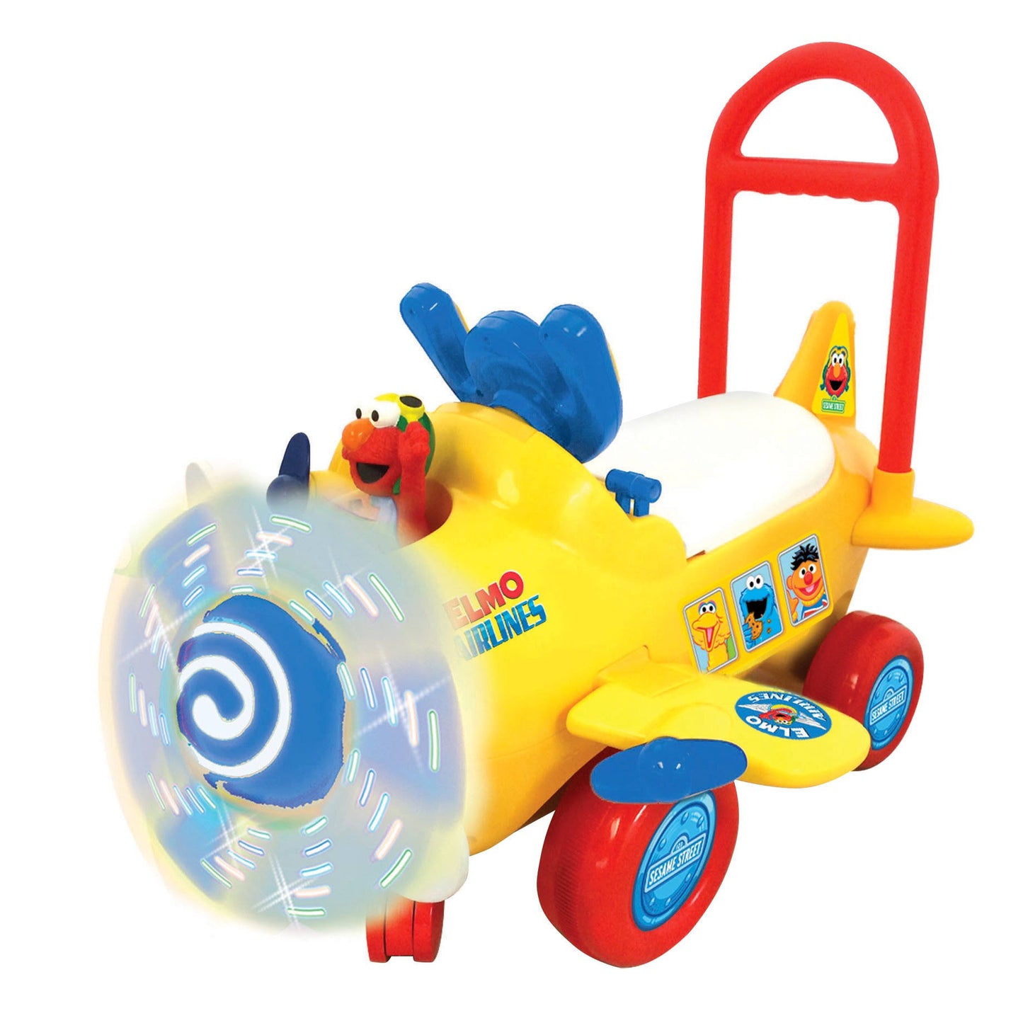 Sesame Street Elmos Plane Light and Sound Ride-On