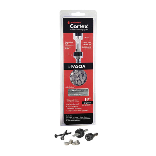 FastenMaster Cortex System for Trex Fascia - 50 LF - 1-3/4