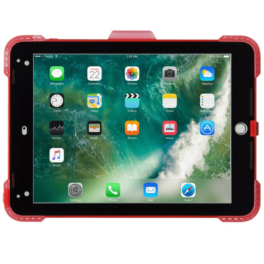 Targus THD13903GLZ SafePort Rugged Healthcare Case for iPad Red