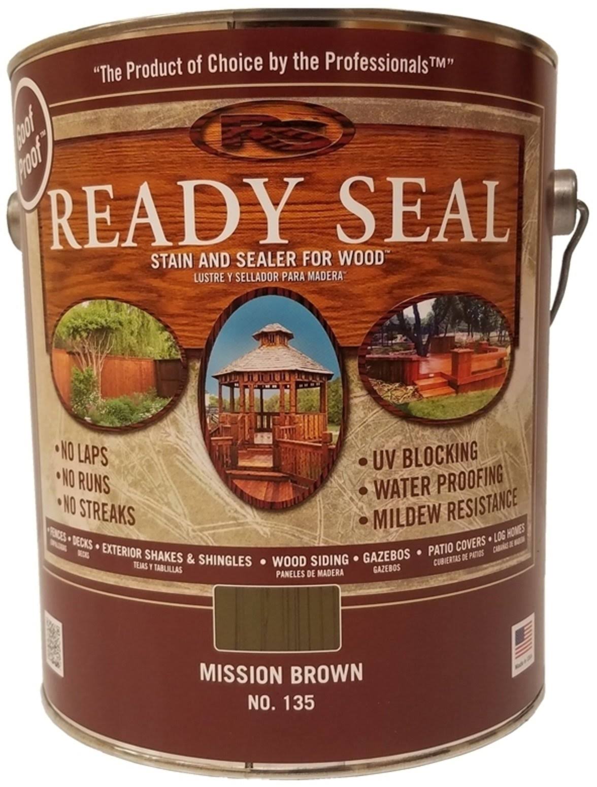 Ready Seal 135 Wood Stain Sealer, 1 Gallon