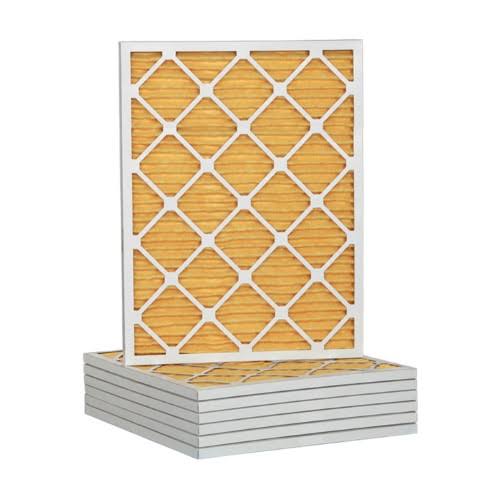 Tier1 14x25x1 MERV 11 Pleated Ultra Allergen AC Furnace Air Filter 6 Pack