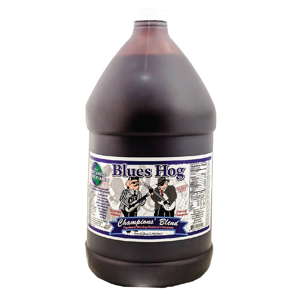 Blues Hog Champions Blend Barbecue Sauce - 1 Gallon 128 Ounce