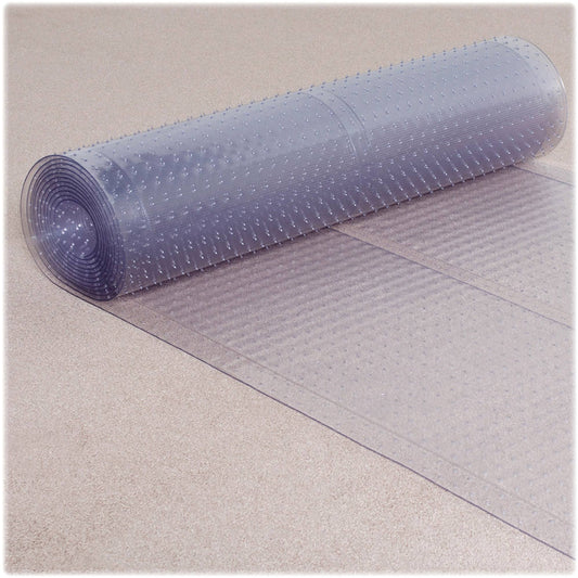 ES Robbins Vinyl Carpet Runner, 27-inchx20-feet, Clear