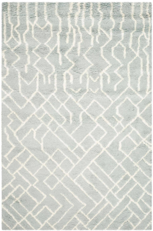 Safavieh Casablanca Blue/Ivory 4 ft. x 6 ft. Area Rug