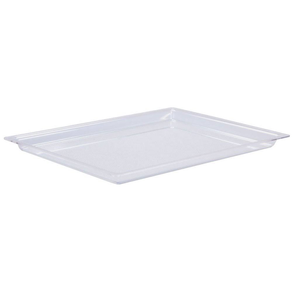 10W x 12D x 1H Shallow Trays Black, 3 Trays