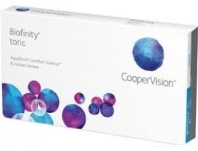 Biofinity Toric (6 Monthly Lenses)