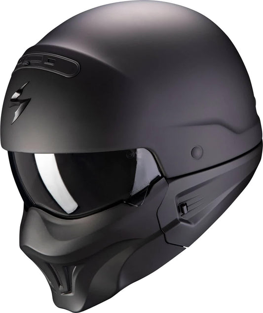 Scorpion Exo Combat Evo Solid Helmet Black Matt