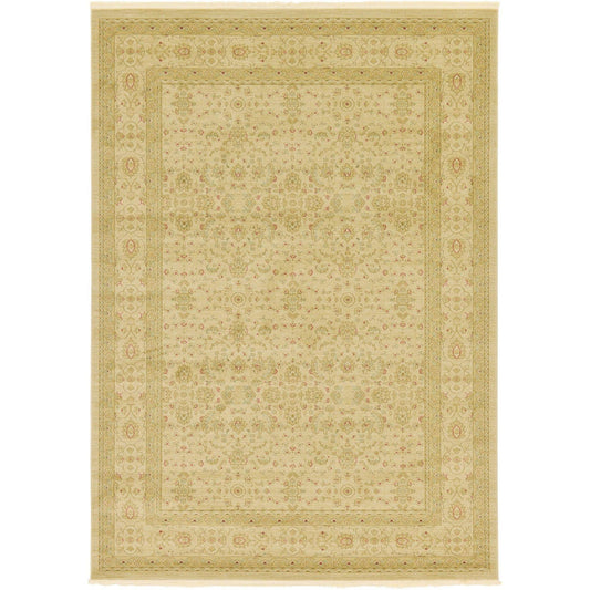 Unique Loom Aurinia Edinburgh Area Rug - 8 x 11 Cream/Beige