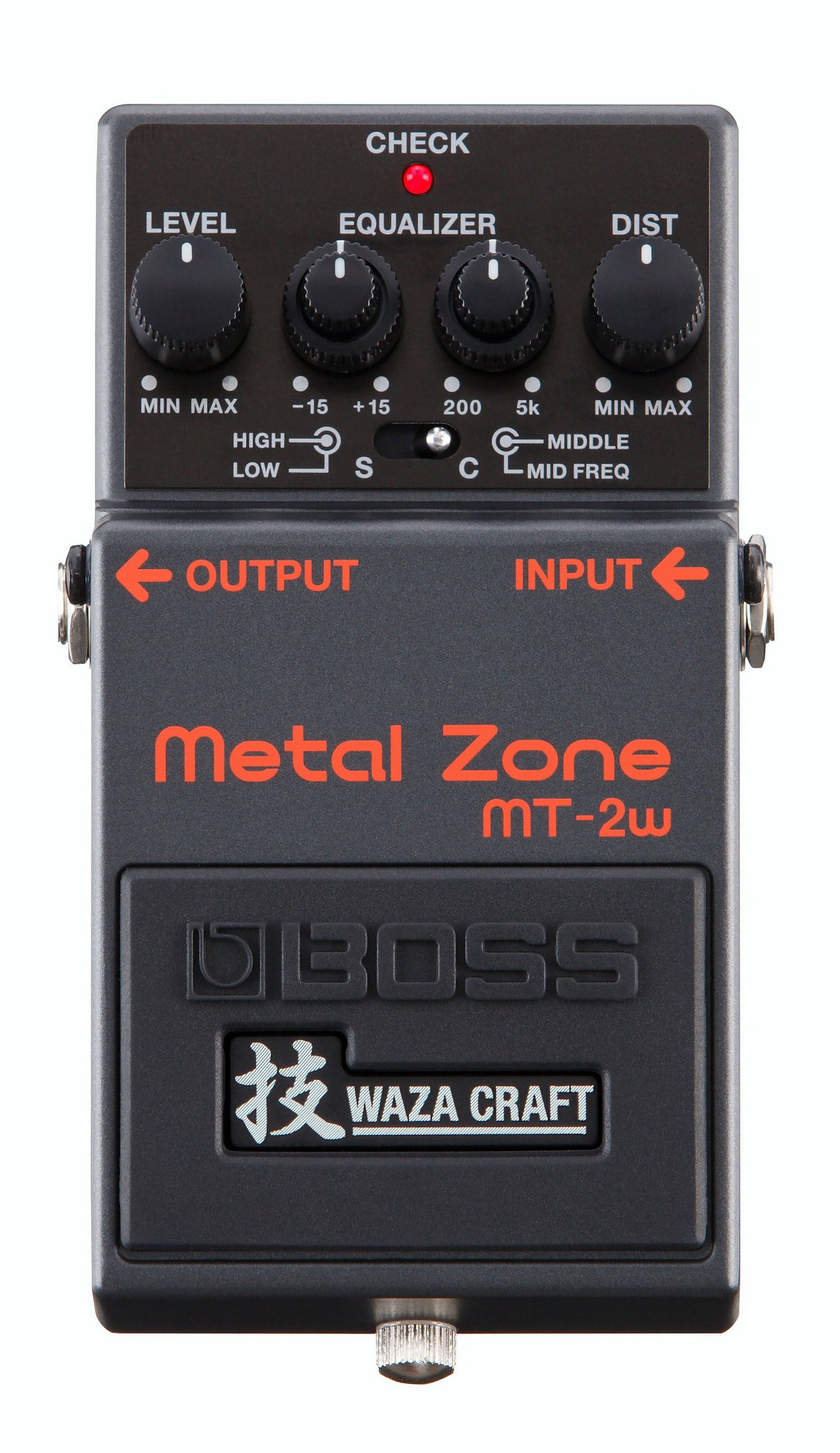 Boss MT-2W Metal Zone Waza Craft Distortion Pedal