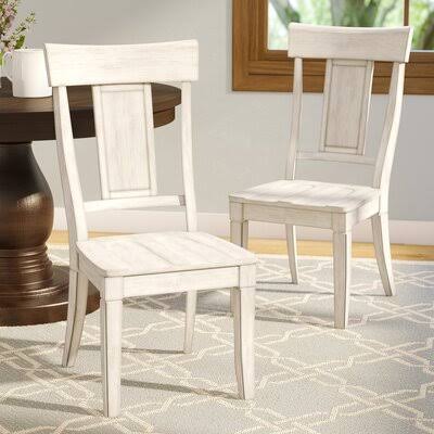 Three Posts Fortville Side Chair Color: Antique White