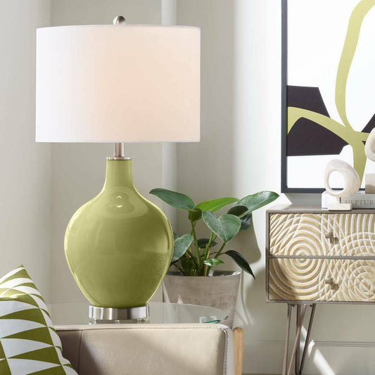 Color + Plus Rural Green OVO Table Lamp