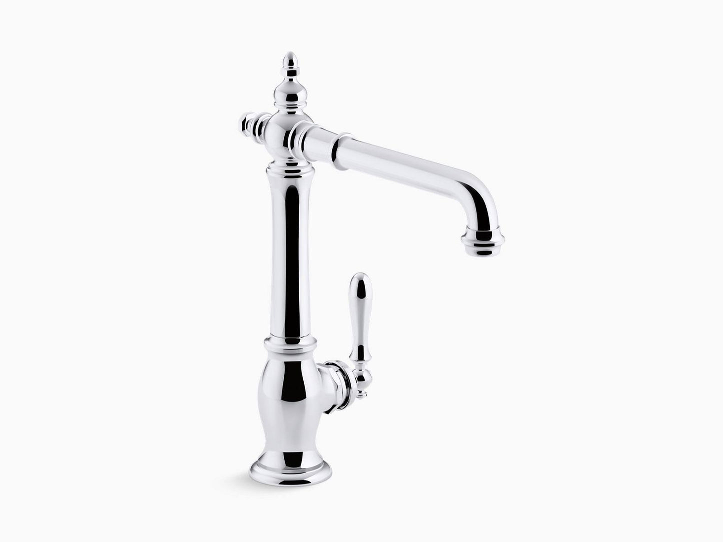 Artifacts Single-Hole Kitchen Sink Faucet with 13-1/2