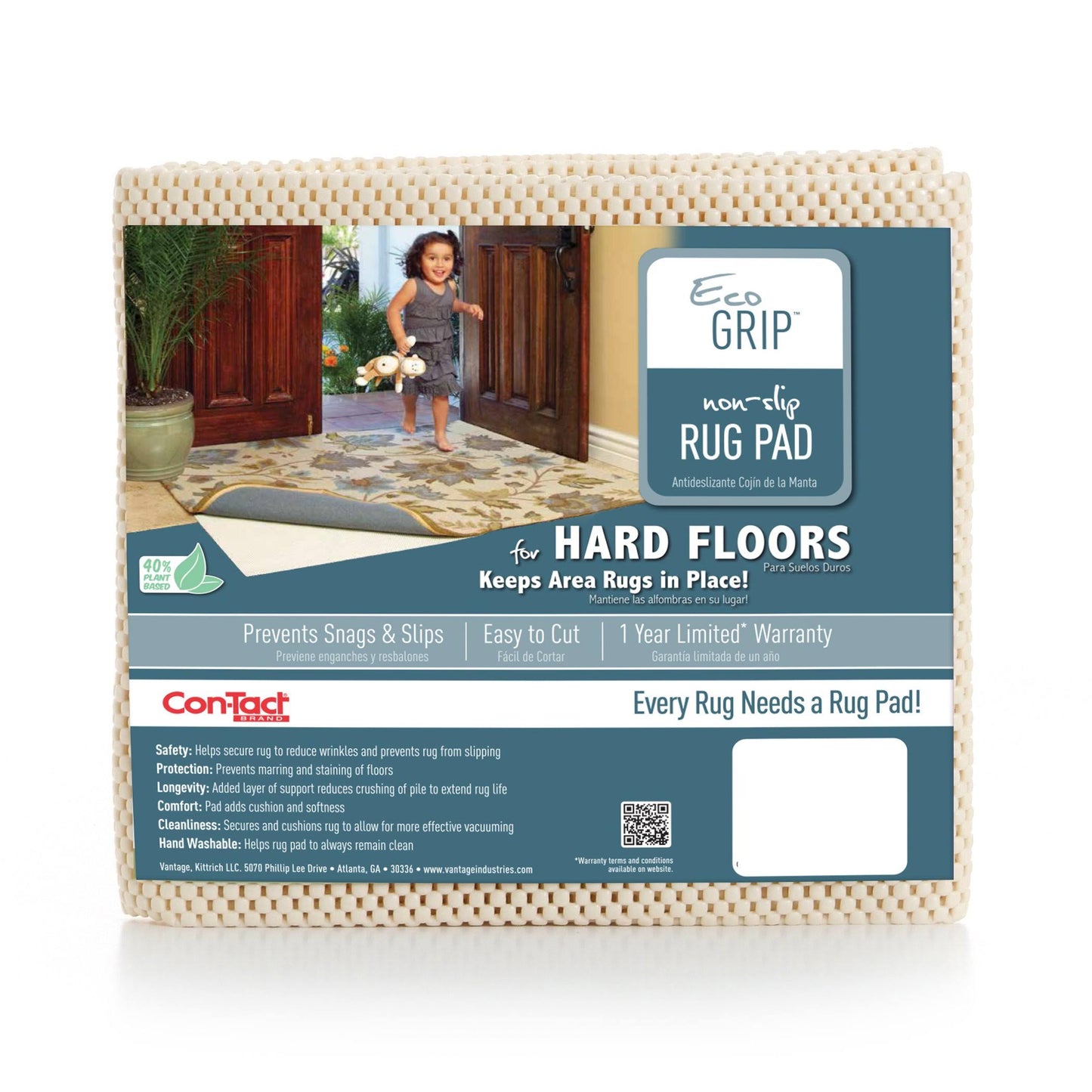 Eco Grip Rug Saver Pad, Size: 8 x 10