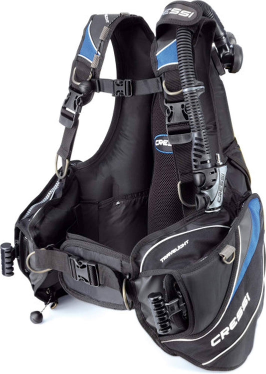 Cressi Travelight BC - Blue, Medium