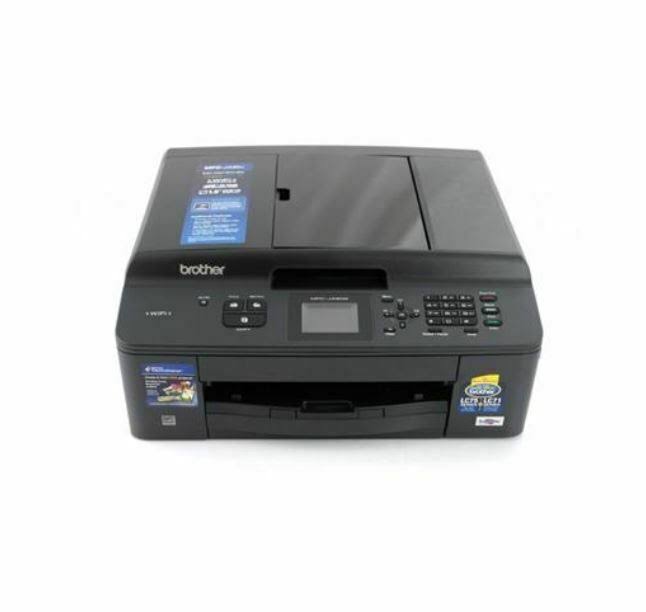 Brother MFC J435W Network Ready Wireless Color All in One Printer