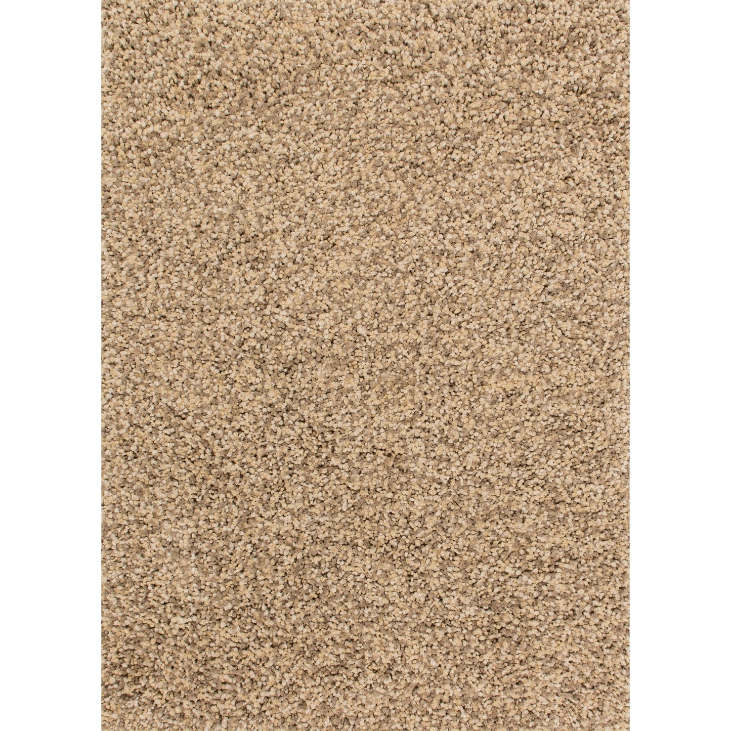 Alexander Home Hand-Tufted Everett Neutral Shag Rug (76 x 96)