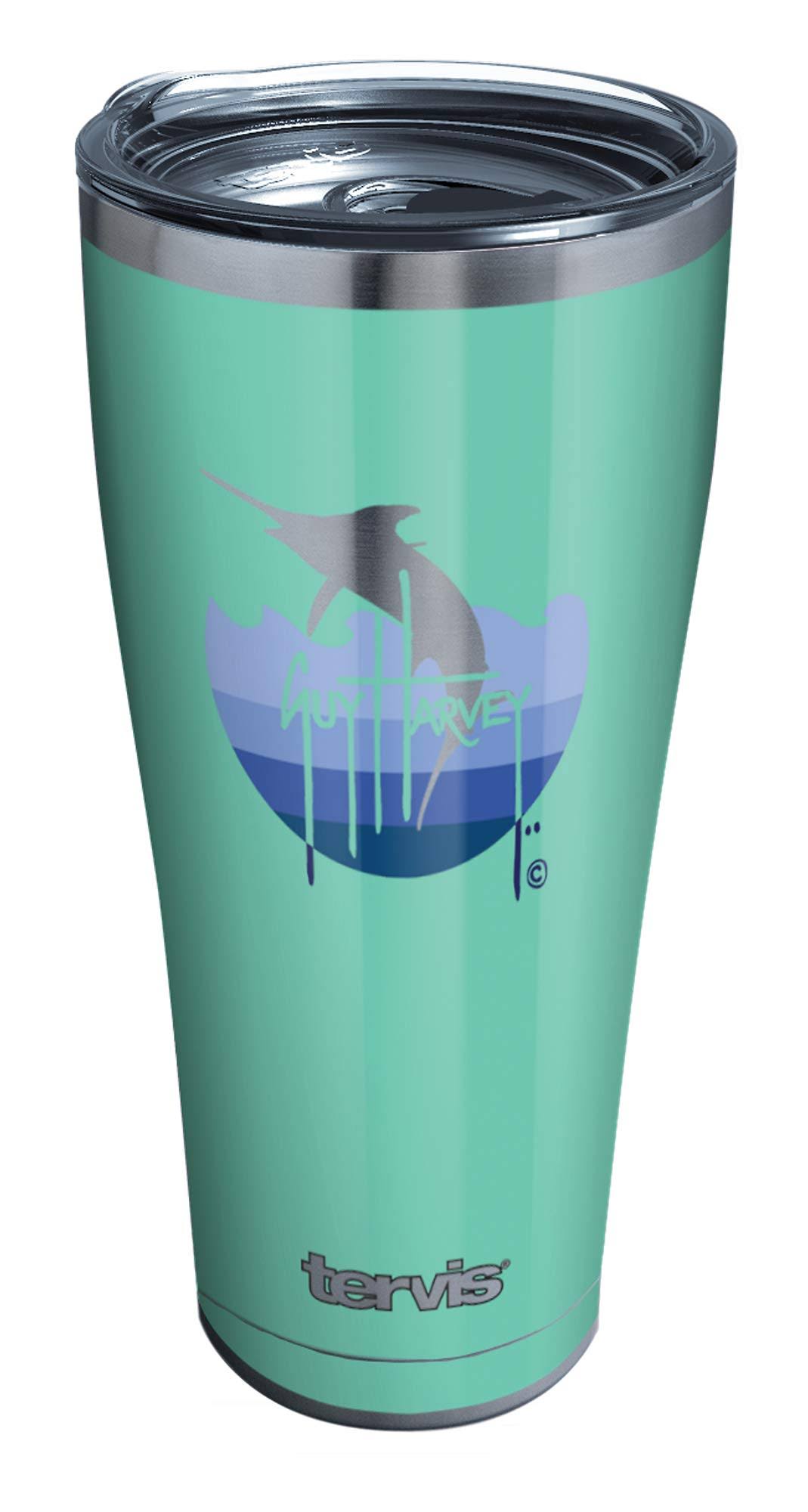 Tervis 30 oz. Guy Harvey Stainless Steel Mint Marlin Tumbler