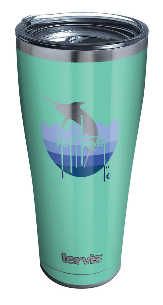 Tervis 30 oz. Guy Harvey Stainless Steel Mint Marlin Tumbler