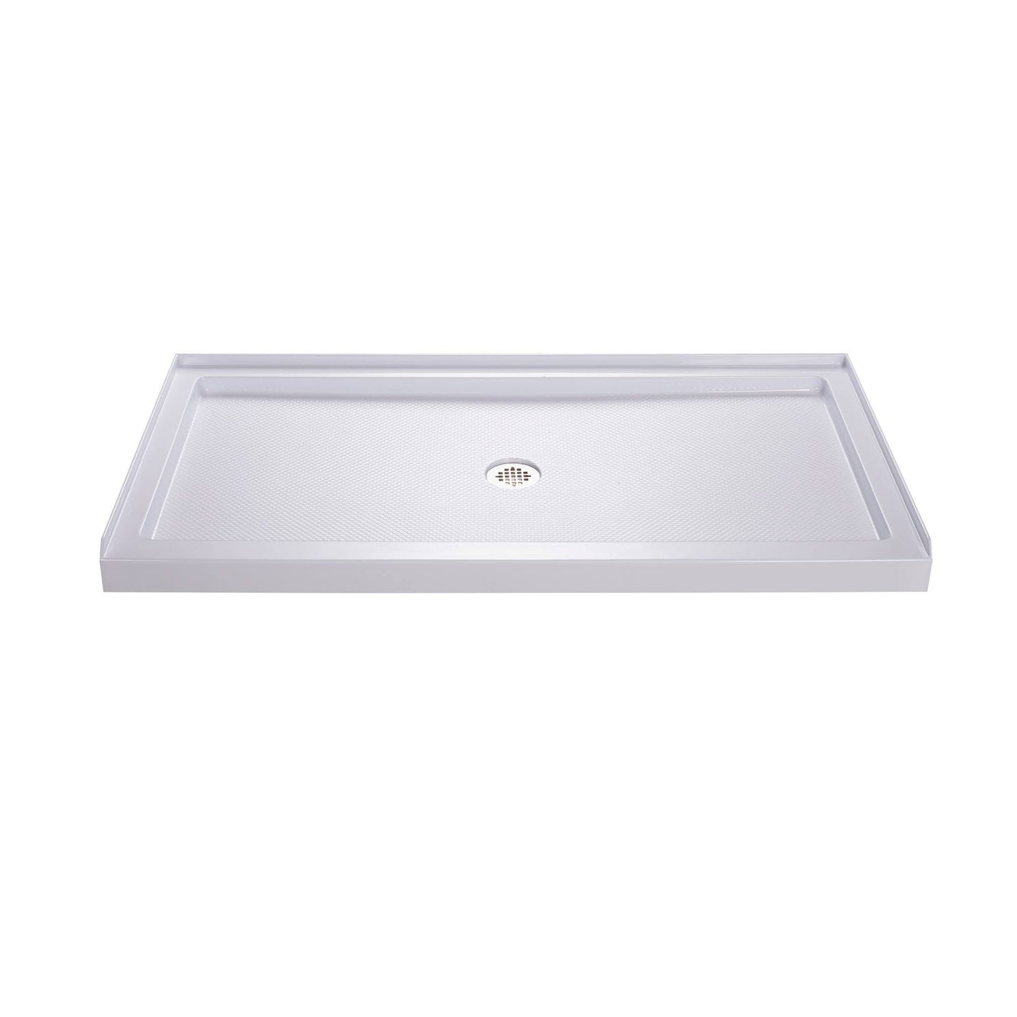 DreamLine Slimline 30 in. x 60 in. Single Threshold Shower Base, Center Drain, DLT-1130600