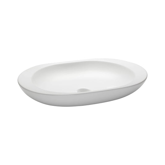 Ryvyr CVE232OV 23.2 in. Oval Vitreous China Vessel, White