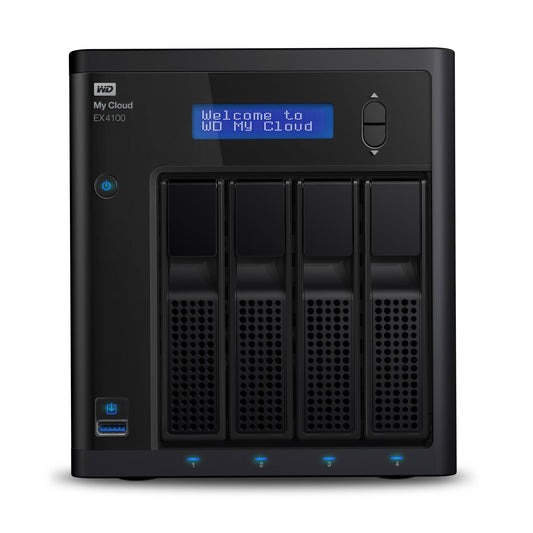 WD My Cloud Business Series EX4100, 0TB, 4-Bay Diskless NAS