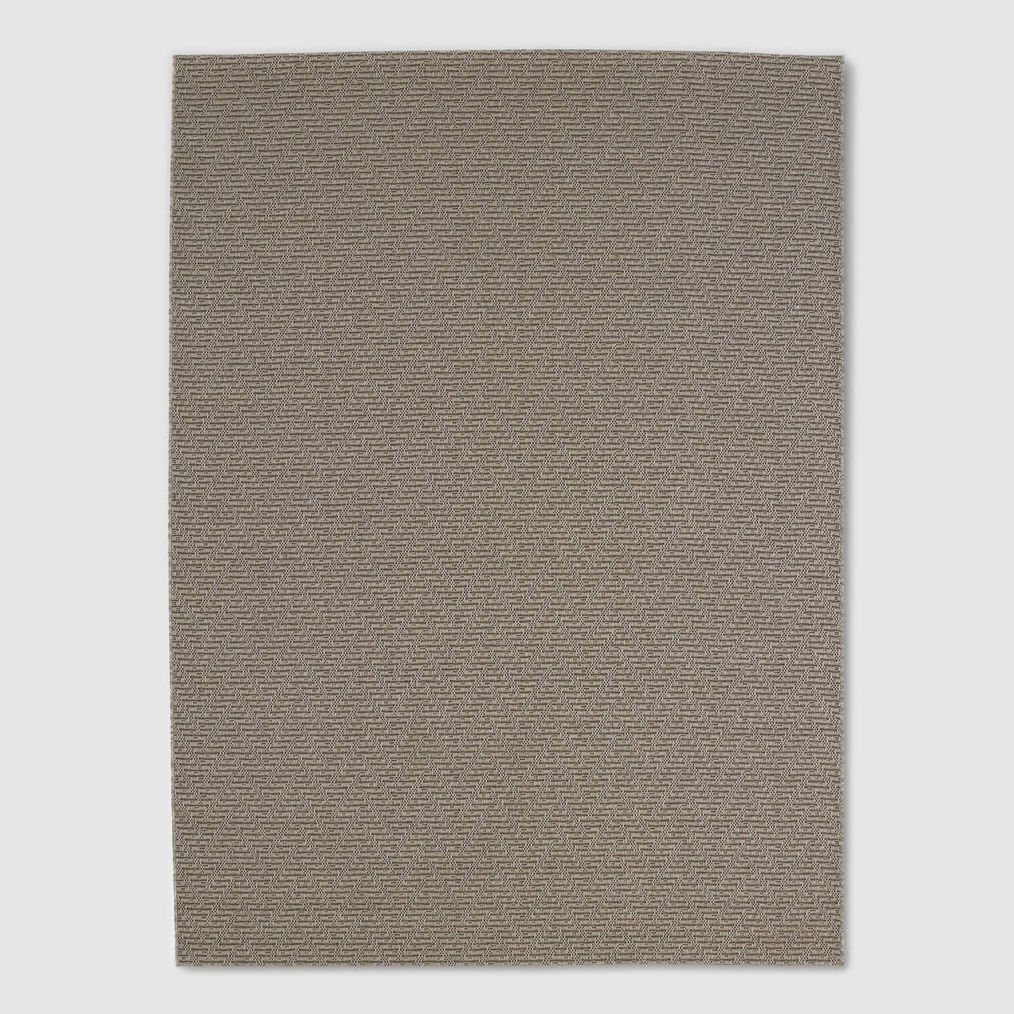 Stone Chevron Outdoor Rug - 6x9 - Smith Hawken