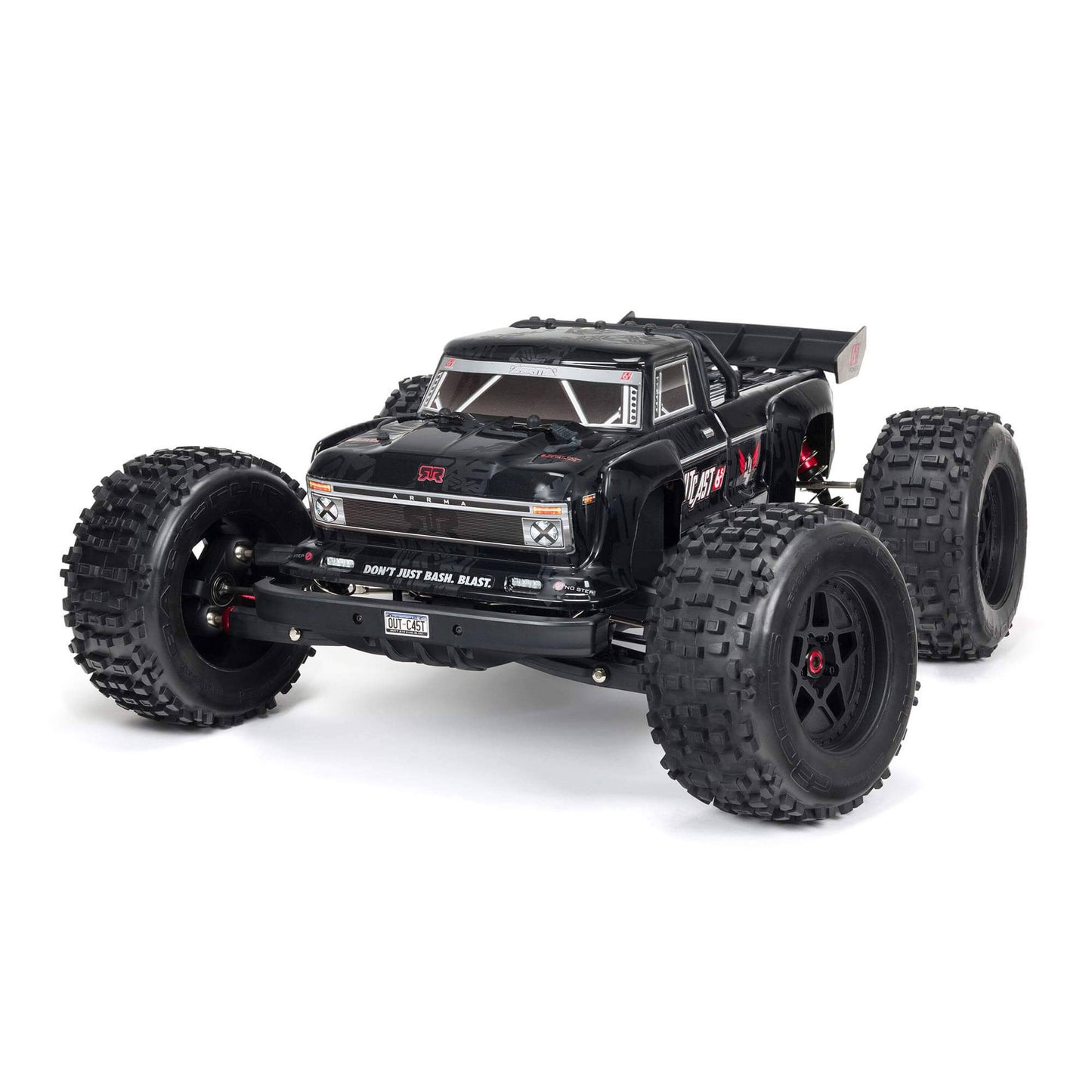 Arrma 1/8 Outcast 6S BLX 4WD Extreme Bash Stunt Truck RTR, Black