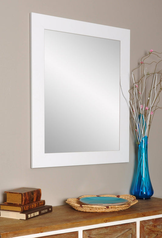 Pure White Floor Mirror | Annettes Decor 25.5