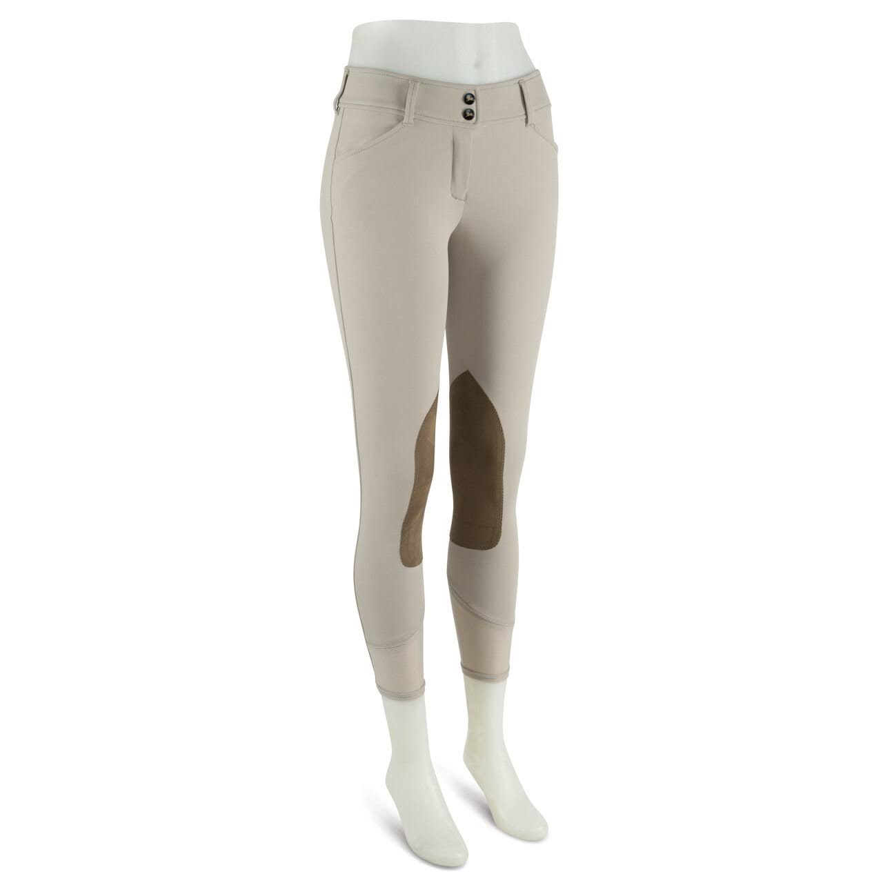 RJ Classics Ladies Gulf Low Rise Front Zip Breech - Sand