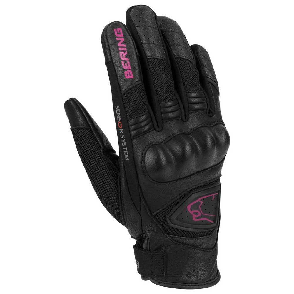 Bering Ginza, Gloves Women - Black/Pink - T5