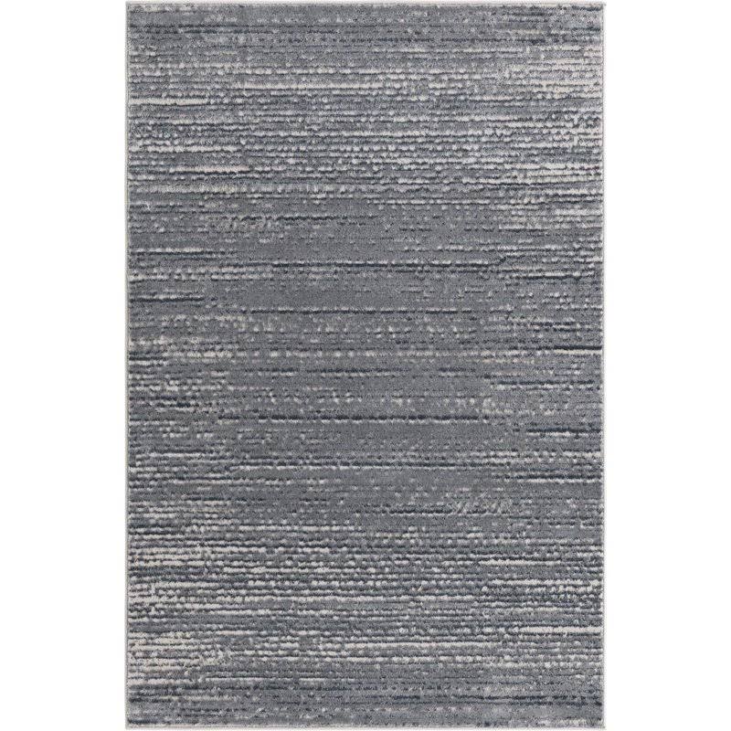 Unique Loom Oasis Area Rug or Runner, Size  4 0 x 6 0, Gray