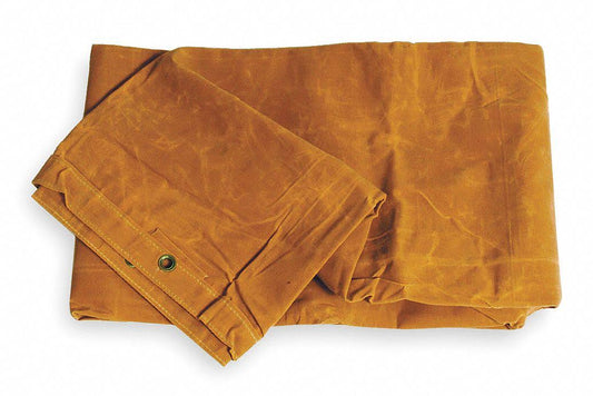 Zoro Select 2W689 Tarp,Canvas,Tan,12x16Ft