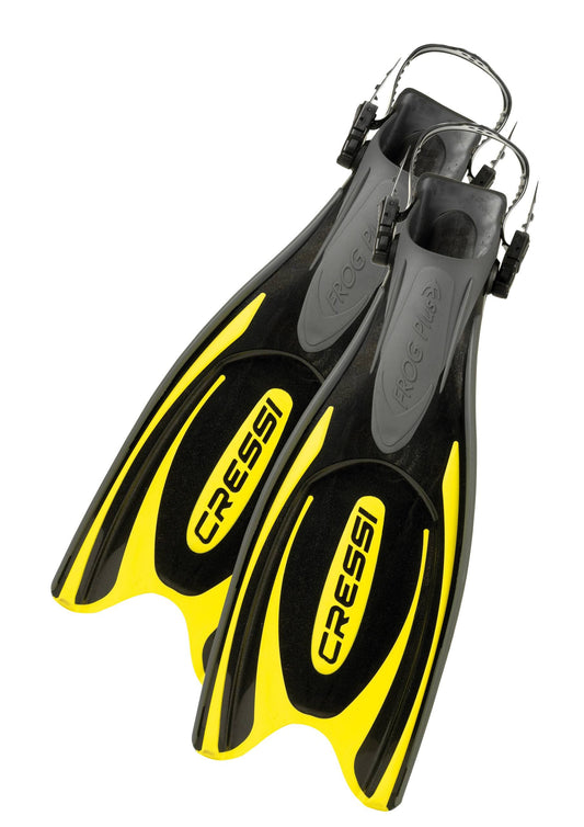 Cressi Frog Plus Fins Yellow L-XL