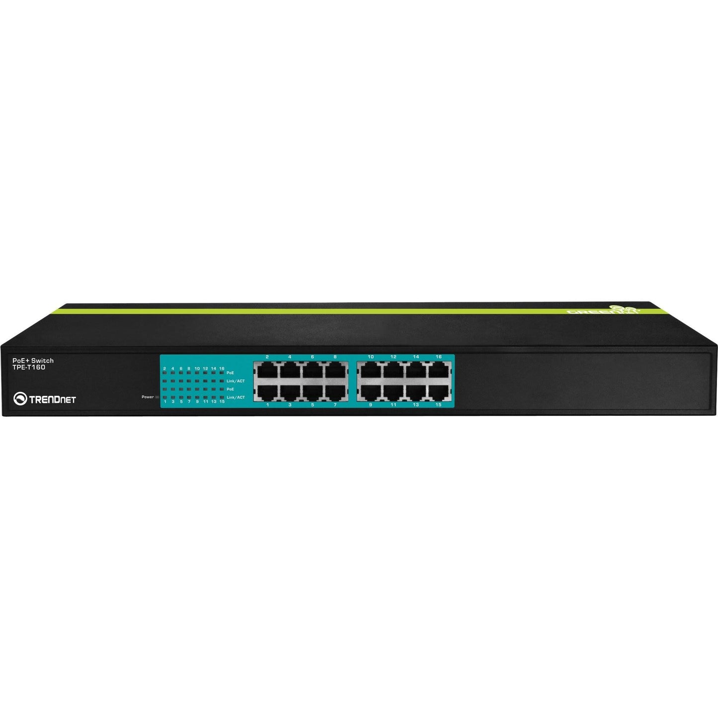 TRENDnet TPE T160 PoE+ Switch