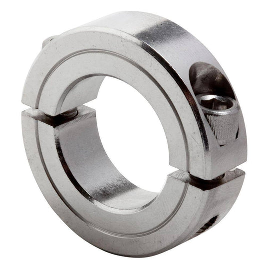 Climax Metal Products 2C-225-S Shaft Collar,clamp,2Pc,2-1/4 In,ss