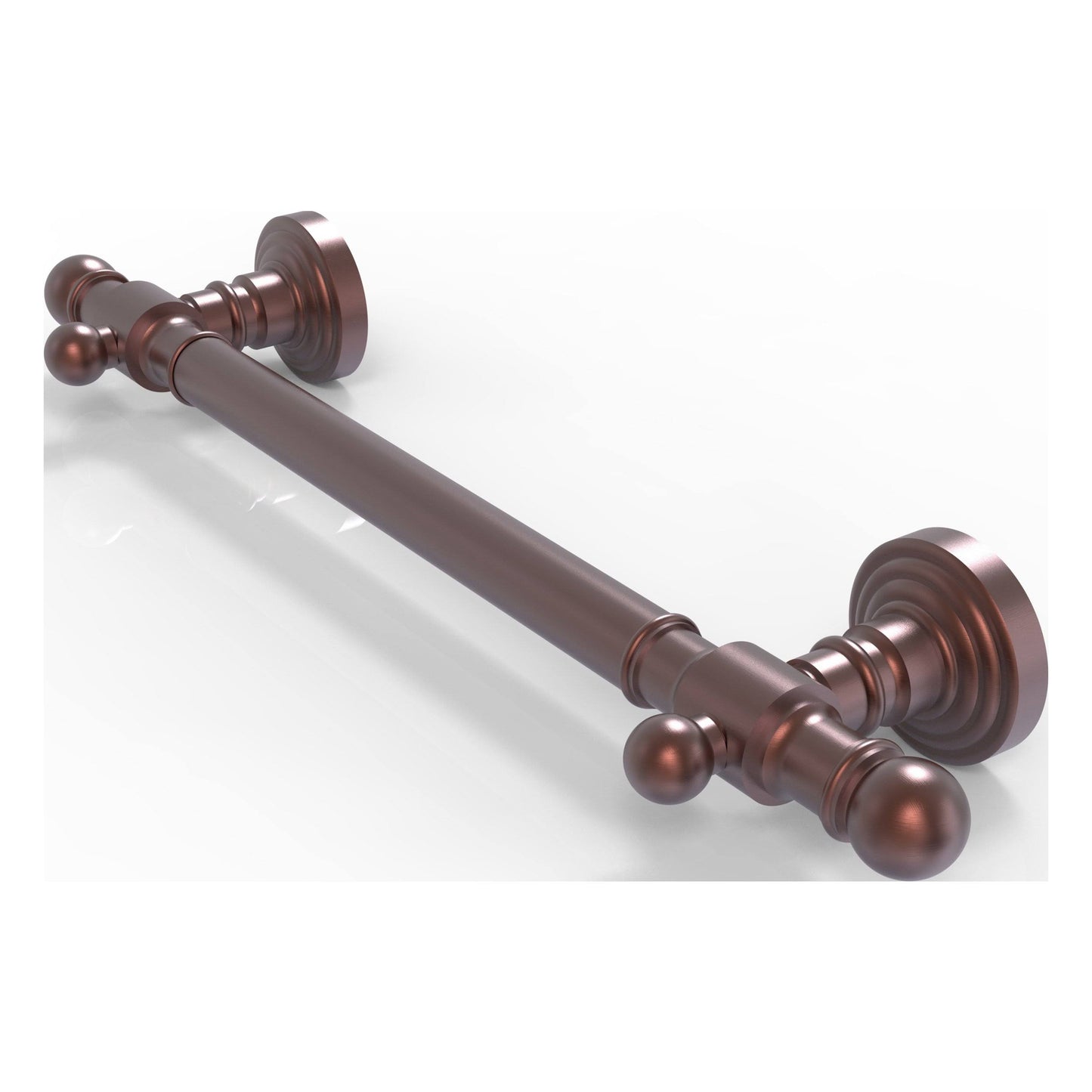 Allied Brass WP-GRS-24-CA 24-Inch Grab Bar Smooth, Antique Copper