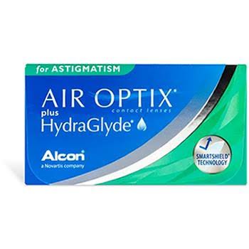 Air Optix Plus HydraGlyde for Astigmatism with Axis 10 , Clear Contact Lenses by Alcon