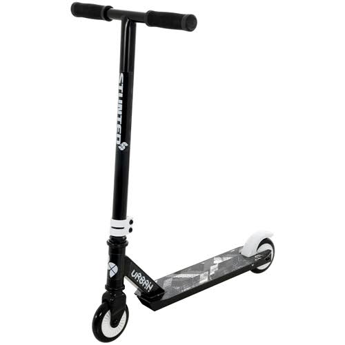 Stunted Urban Stunt Scooter - Black/White